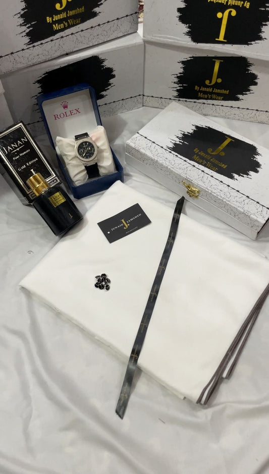 DEAL BOX J.suit+Rolex Watch+ JANAN Perfume