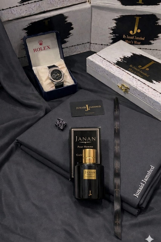 DEAL BOX J.suit+Rolex Watch+ JANAN Perfume