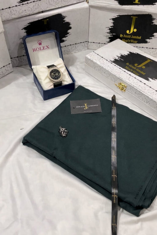 DEAL BOX J.suit+Rolex Watch+J. PERFUME(Dark Jungle Green)