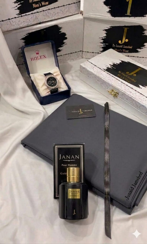 DEAL BOX J.suit+Rolex Watch+ JANAN Perfume