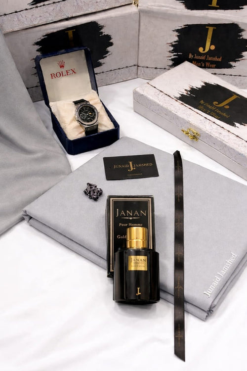 DEAL BOX J.suit+Rolex Watch+ JANAN Perfume